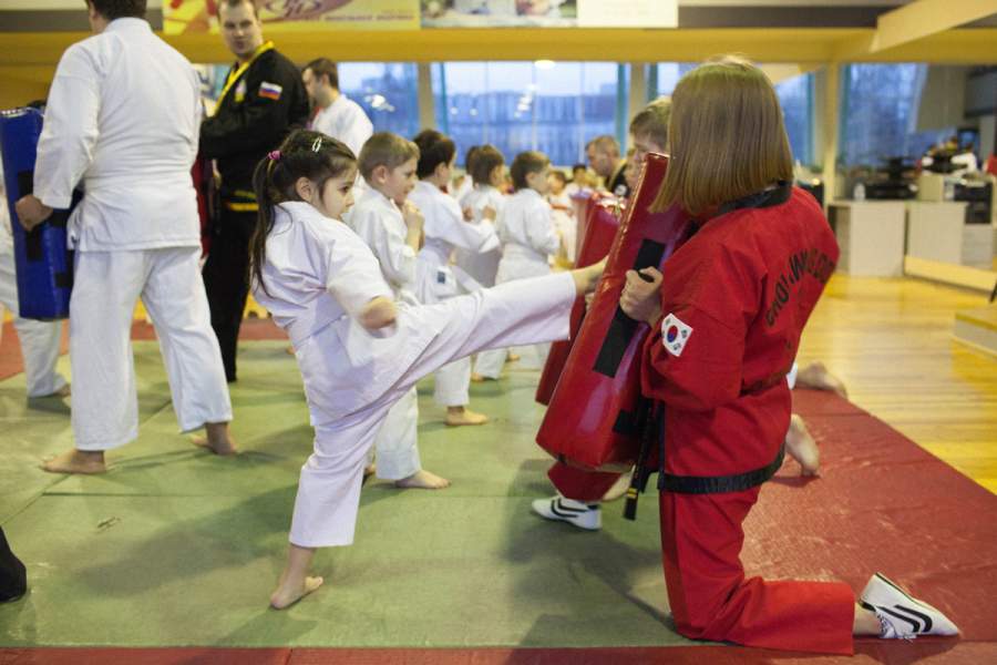 Занятие для детей по системе Чой. Фото:fightclub4you.ru