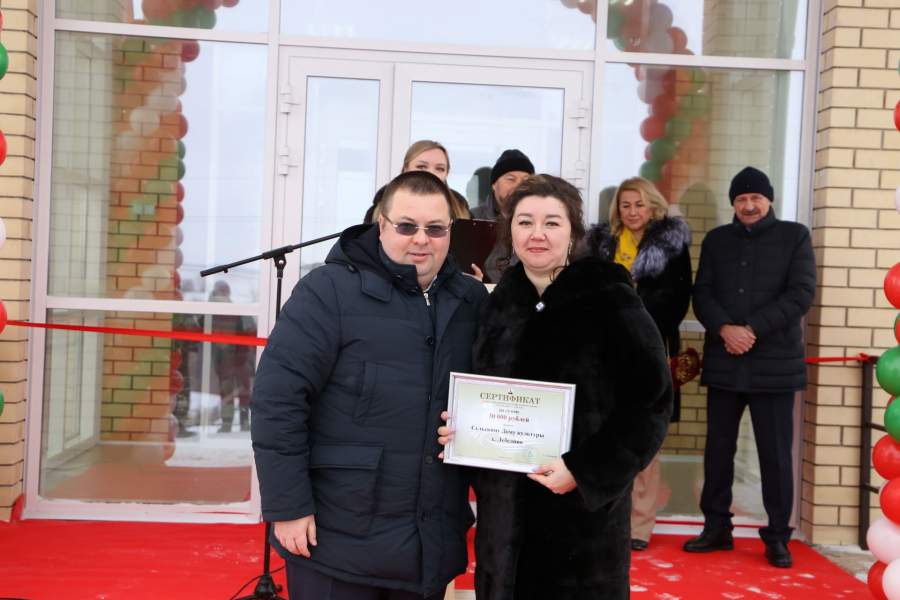 В Алексеевском районе открыли Дом культуры благодаря народной программе